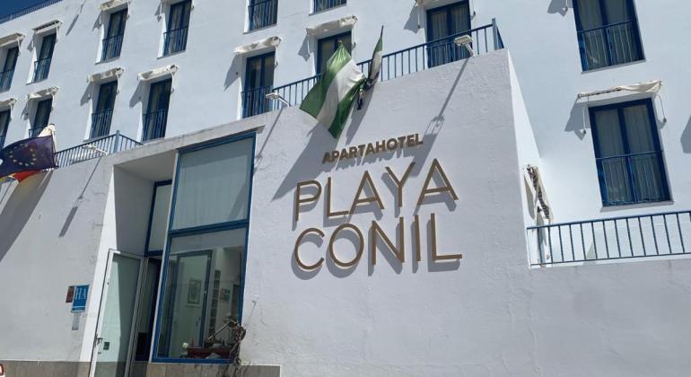 Foto fachada Apartahotel Playa Conil - Fuente internet