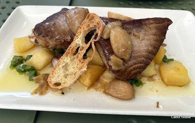 Pescado del Gastrobar Malabata, Conil de la Frontera