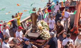 Virgen Del Carmen Con Procesión Marítima